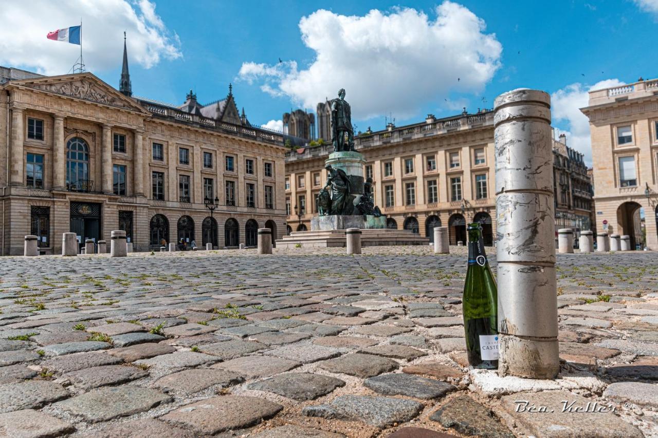 Augustins Appartement T2 Lumineux Proche Cathedrale Reims Eksteriør billede