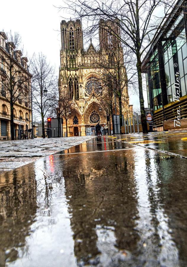 Augustins Appartement T2 Lumineux Proche Cathedrale Reims Eksteriør billede