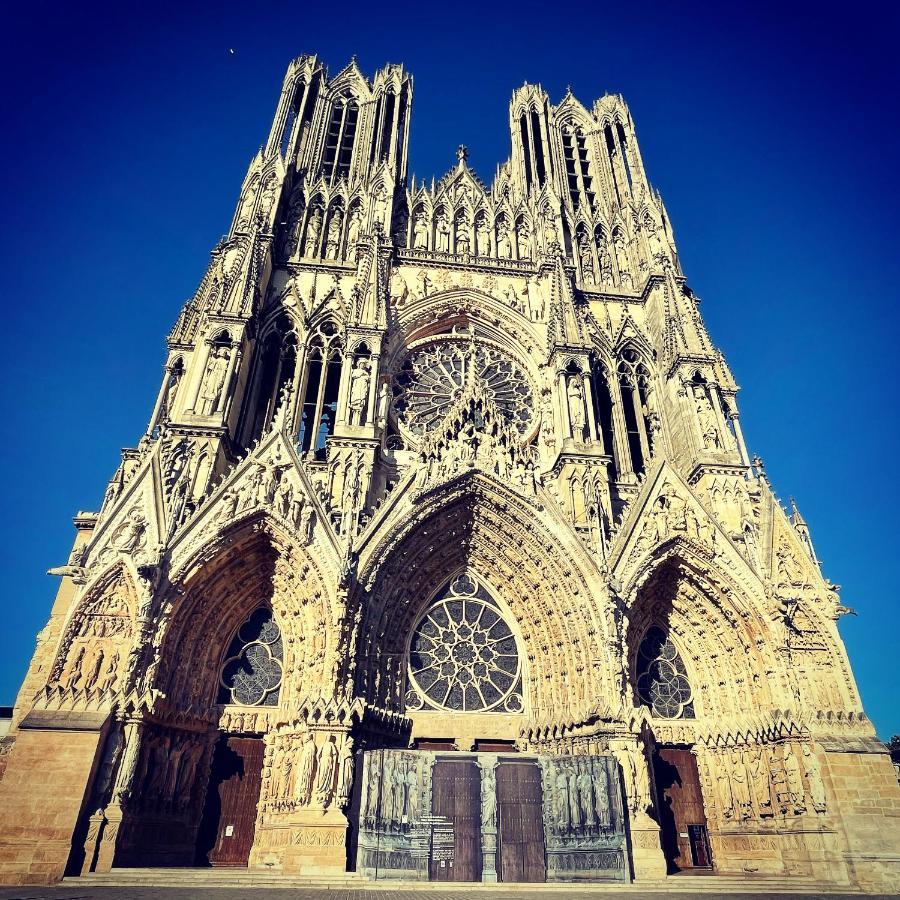 Augustins Appartement T2 Lumineux Proche Cathedrale Reims Eksteriør billede